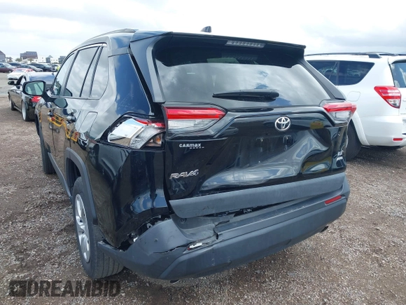 2019 Toyota RAV4 LE with VIN 2T3G1RFV7KC036285, listed as a IAAI auction lot 41934102 with 60,421 mi miles. Bid and sale history available at carsss.com. Image 6.