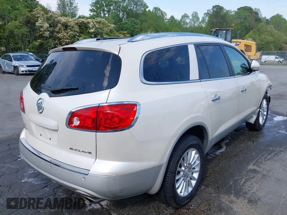 2012 Buick Enclave Leather with VIN 5GAKRCED0CJ327588, listed as a IAAI auction lot 42033144 with 112,004 mi miles and . Bid and sale history available at carsss.com. Image 4.