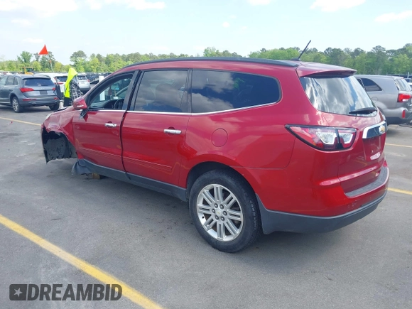 2014 Chevrolet Traverse LT with VIN 1GNKRGKD5EJ254190, listed as a IAAI auction lot 41966670 with 68,236 mi miles. Bid and sale history available at carsss.com. Image 3.