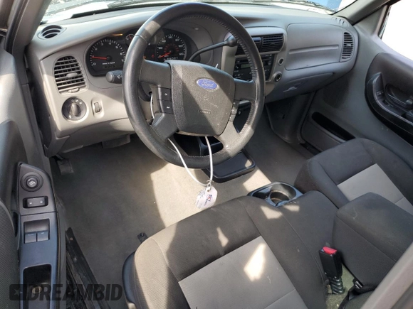2010 Ford Ranger XL with VIN 1FTKR1ED7APA75593, listed as a Copart auction lot 50238665 with 84,247 mi miles and Salvage Title. Bid and sale history available at DreamBid. Image 8.