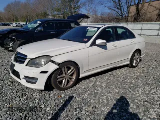 2014 Mercedes-Benz C-Class C 300 Sport with VIN WDDGF8ABXER324786, listed as a Copart auction lot 52970585 with 91,393 mi miles and Clean Title. Bid and sale history available at carsss.com. Image 1.