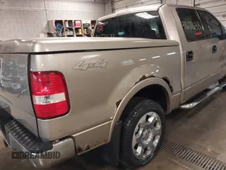 2004 Ford F-150 XLT with VIN 1FTPW14504KD59559, listed as a IAAI auction lot 41671633 with 196,328 mi miles. Bid and sale history available at carsss.com. Image 6.