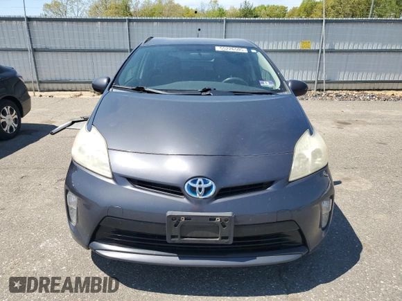 2013 Toyota Prius One with VIN JTDKN3DU5D1689557, listed as a Copart auction lot 55226505 with 174,610 mi miles and Clean Title. Bid and sale history available at carsss.com. Image 5.