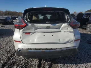 2023 Nissan Murano Platinum with VIN 5N1AZ2DS8PC139539, listed as a Copart auction lot 83674414 with 14,324 mi miles and Salvage Title. Bid and sale history available at carsss.com. Image 6.
