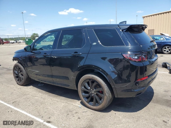 2023 Land Rover Discovery Sport S R-Dynamic with VIN SALCT2FX7PH921897, listed as a Copart auction lot 64014824 with 7,391 mi miles and Salvage Title. Bid and sale history available at carsss.com. Image 2.