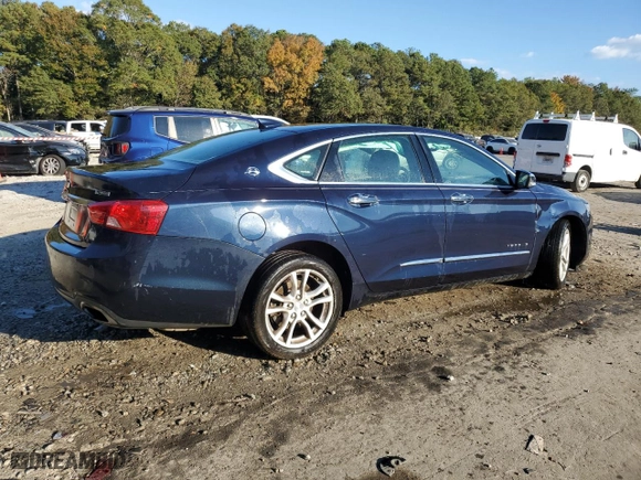 2018 Chevrolet Impala Premier with VIN 2G1125S35J9114854, listed as a Copart auction lot 77758964 with 145,447 mi miles and Salvage Title. Bid and sale history available at carsss.com. Image 3.