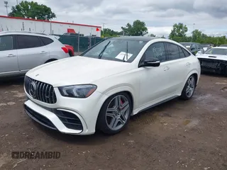 2021 Mercedes-Benz GLE 63 S AMG with VIN 4JGFD8KB0MA379217, listed as a IAAI auction lot 42556716 with 34,850 mi miles and . Bid and sale history available at DreamBid. Image 2.