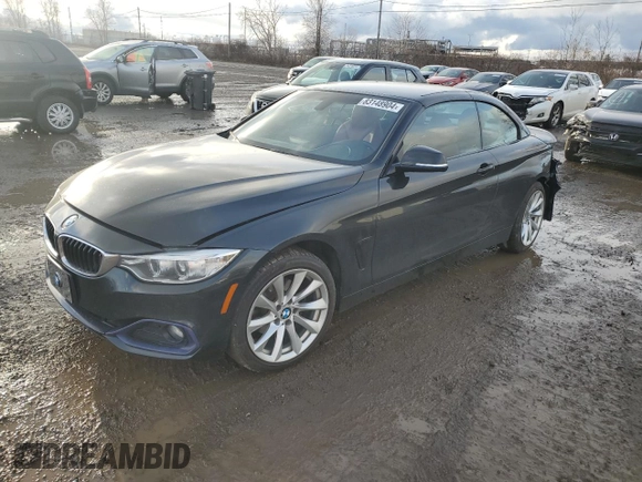 2014 BMW 4 Series 428i xDrive with VIN WBA3V9C52EPR69191, listed as a Copart auction lot 83148904 with 78,853 mi miles and Salvage Title. Bid and sale history available at DreamBid. Image 1.