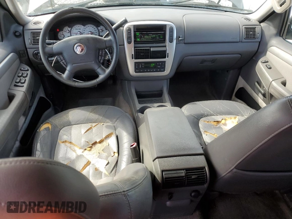 2003 Mercury Mountaineer Convenience z VIN 4M2ZU66W63UJ15607, wystawiony jako Copart lot #48104305 z przebiegiem 107 729 mil mil oraz Szkody całkowita. Historia ofert i sprzedaży dostępna na DreamBid. Obrazek 8.