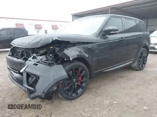 2021 Land Rover Range Rover Sport HST with VIN SALWS2RU4MA765128, listed as a IAAI auction lot 41450592 with 25,434 mi miles and . Bid and sale history available at DreamBid. Image 2.