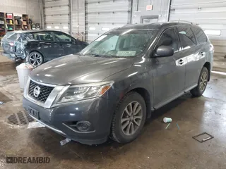 2014 Nissan Pathfinder S with VIN 5N1AR2MM9EC694210, listed as a IAAI auction lot 41651478 with 151,268 mi miles. Bid and sale history available at carsss.com. Image 2.