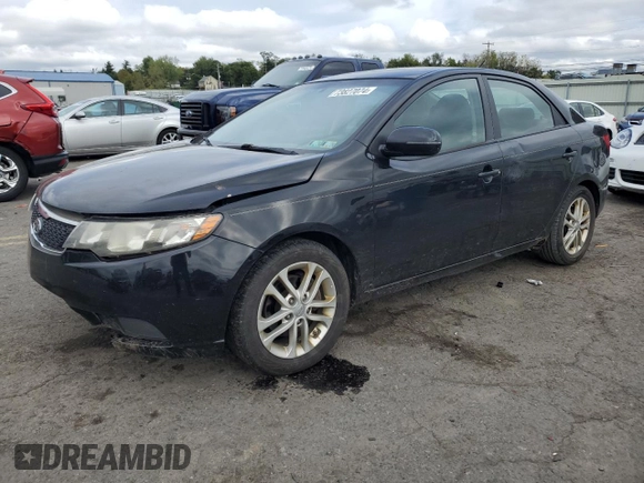 2012 Kia Forte EX with VIN KNAFU4A20C5554620, listed as a Copart auction lot 73827074 with 143,538 mi miles and Salvage Title. Bid and sale history available at carsss.com. Image 1.