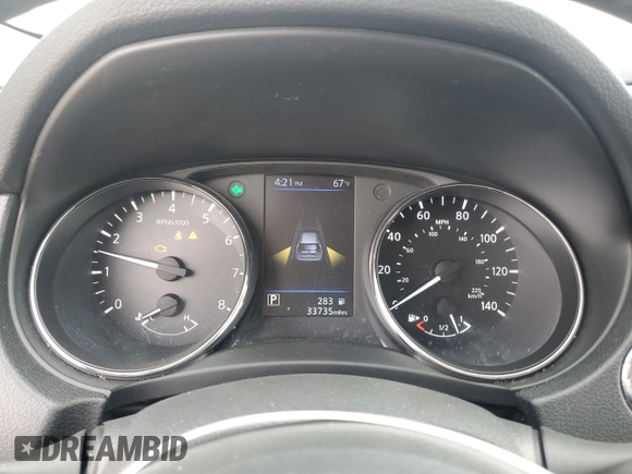 2019 Nissan Rogue SL with VIN 5N1AT2MT8KC786039, listed as a Copart auction lot 51773095 with 33,735 mi miles and Salvage Title. Bid and sale history available at DreamBid. Image 9.