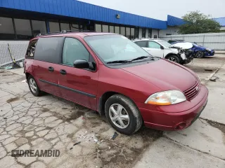2003 Ford Windstar LX with VIN 2FMZA51493BB03497, listed as a Copart auction lot 59277735 with 102,064 mi miles and Salvage title. Bid and sale history available at DreamBid. Image 4.