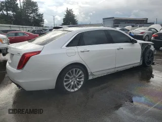 2016 Cadillac CT6 AWD with VIN 1G6KB5RS6GU166517, listed as a Copart auction lot 80736304 with 60,261 mi miles and Salvage title. Bid and sale history available at DreamBid. Image 3.