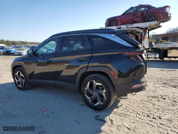 2022 Hyundai Tucson Hybrid SEL Convenience with VIN KM8JFCA13NU057459, listed as a Copart auction lot 47379035 with 11,674 mi miles and Salvage Title. Bid and sale history available at carsss.com. Image 2.