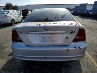 2002 Honda Civic EX with VIN 1HGEM21032L056277, listed as a Copart auction lot 85393344 with 253,210 mi miles and Clean Title. Bid and sale history available at carsss.com. Image 6.