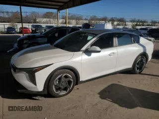 2025 Kia K4 EX with VIN 3KPFU4DE6SE053906, listed as a Copart auction lot 47000695 with 1,119 mi miles and Clean Title. Bid and sale history available at carsss.com. Image 1.