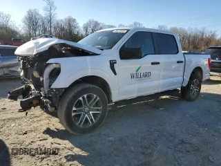 2022 Ford F-150 XL with VIN 1FTFW1E86NFA43114, listed as a Copart auction lot 49615245 with 66,614 mi miles and Salvage Title. Bid and sale history available at carsss.com. Image 1.