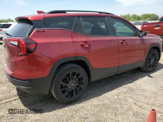 2024 GMC Terrain SLE with VIN 3GKALMEG2RL395277, listed as a Copart auction lot 53102155 with 746 mi miles and Salvage title. Bid and sale history available at DreamBid. Image 3.