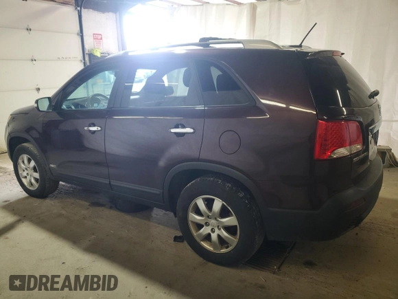2011 Kia Sorento LX with VIN 5XYKTDA19BG089692, listed as a Copart auction lot 52444265 with 171,250 mi miles and Clean Title. Bid and sale history available at carsss.com. Image 2.