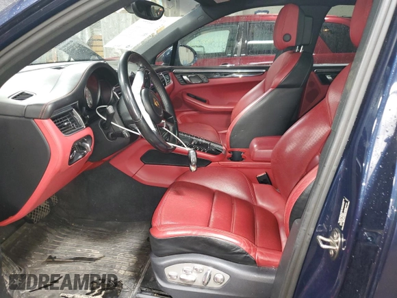 2015 Porsche Macan S with VIN WP1AB2A5XFLB62440, listed as a Copart auction lot 52382125 with 82,715 mi miles and Salvage Title. Bid and sale history available at carsss.com. Image 7.