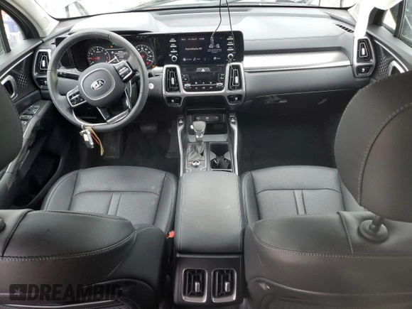 2021 Kia Sorento S z VIN 5XYRLDLC7MG063981, wystawiony jako Copart lot #58169745 z przebiegiem 6 606 mil mil oraz Szkoda całkowita • Salvage title. Historia ofert i sprzedaży dostępna na DreamBid. Obrazek 8.