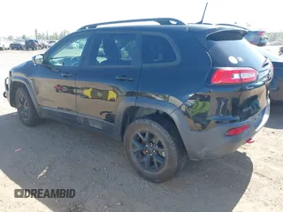 2016 Jeep Cherokee Trailhawk with VIN 1C4PJMBB9GW179051, listed as a IAAI auction lot 42520342 with 100,538 mi miles and . Bid and sale history available at DreamBid. Image 3.