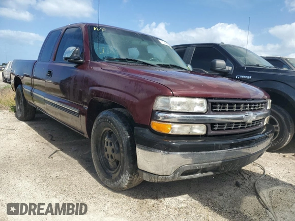 2000 Chevrolet Silverado 1500 with VIN 2GCEC19W9Y1364444, listed as a Copart auction lot 73749574 with 207,993 mi miles and Non Repairable. Bid and sale history available at DreamBid. Image 4.