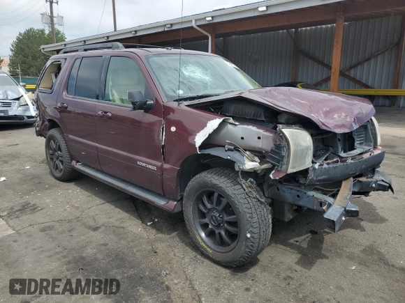 2007 Mercury Mountaineer Premier with VIN 4M2EU48867UJ07109, listed as a Copart auction lot 60896515 with 164,943 mi miles and Non repairable. Bid and sale history available at DreamBid. Image 4.