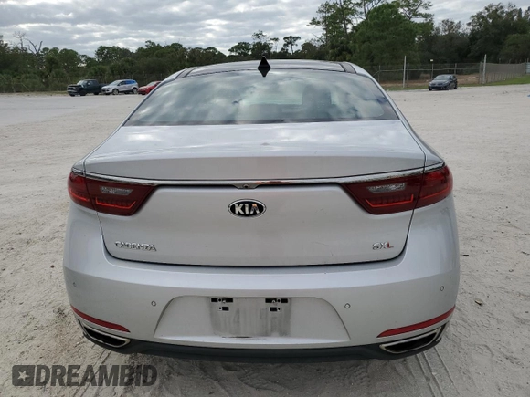 2017 Kia Cadenza Limited with VIN KNALC4J11H5066832, listed as a Copart auction lot 81052144 with 52,580 mi miles and Salvage Title. Bid and sale history available at carsss.com. Image 6.