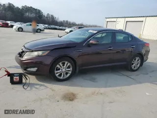 2013 Kia Optima EX with VIN 5XXGN4A7XDG230765, listed as a Copart auction lot 44188825 with 159,234 mi miles and Salvage Title. Bid and sale history available at carsss.com. Image 1.