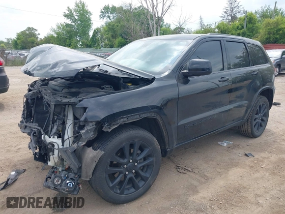 2018 Jeep Grand Cherokee Upland with VIN 1C4RJFAG8JC466195, listed as a IAAI auction lot 42413128 with 105,488 mi miles and . Bid and sale history available at DreamBid. Image 18.