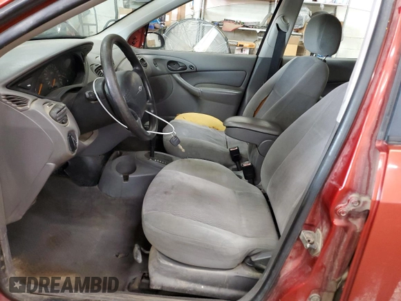 2000 Ford Focus SE with VIN 1FAFP343XYW397386, listed as a Copart auction lot 52828655 with 237,885 mi miles and Salvage Title. Bid and sale history available at carsss.com. Image 7.