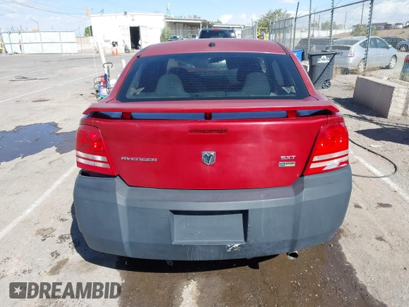 2008 Dodge Avenger SXT with VIN 1B3LC56R98N169618, listed as a IAAI auction lot 40626545 with 153,921 mi miles. Bid and sale history available at carsss.com. Image 16.