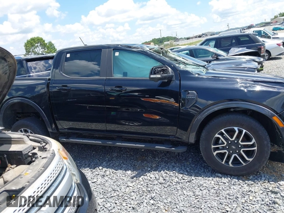 2024 Ford Ranger Lariat with VIN 1FTER4KH3RLE27092, listed as a IAAI auction lot 42726630 with Not provided miles and . Bid and sale history available at DreamBid. Image 12.
