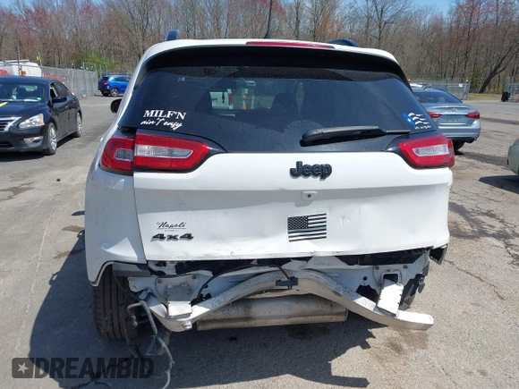 2018 Jeep Cherokee Limited с VIN 1C4PJMDB7JD592439, выставлен на аукционе IAAI как лот 42095456 с пробегом 98 089 миль миль и . История ставок и продаж доступна на DreamBid. Изображение 17.