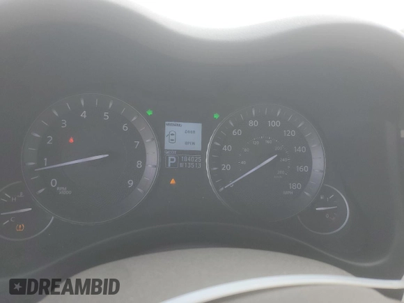 2013 Infiniti M с VIN JN1BY1AP4DM511005, выставлен на аукционе Copart как лот 57315045 с пробегом 184 025 миль миль и Списание • Salvage title. История ставок и продаж доступна на DreamBid. Изображение 9.