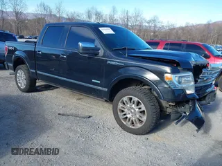 2013 Ford F-150 XL with VIN 1FTFW1ETXDFD91839, listed as a IAAI auction lot 41616044 with 182,647 mi miles. Bid and sale history available at carsss.com. Image 1.