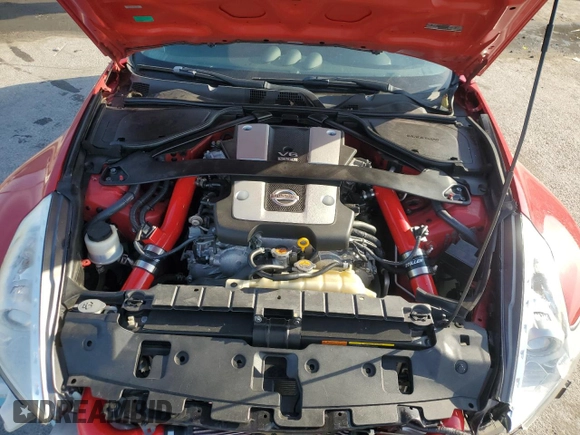 2014 Nissan 370Z with VIN JN1AZ4EHXEM631132, listed as a Copart auction lot 53753545 with 19,276 mi miles and Salvage Title. Bid and sale history available at carsss.com. Image 11.