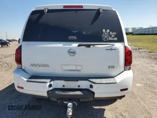 2008 Nissan Armada SE z VIN 5N1AA08C18N619362, wystawiony jako Copart lot #48563895 z przebiegiem Nie podano mil oraz Szkoda całkowita • Salvage title. Historia ofert i sprzedaży dostępna na DreamBid. Obrazek 6.
