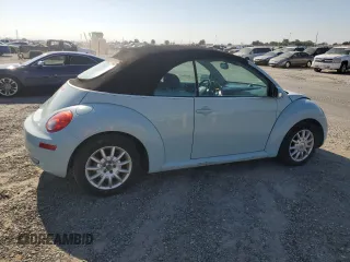2006 Volkswagen Beetle with VIN 3VWRF31Y76M320169, listed as a Copart auction lot 60538275 with 130,958 mi miles and Salvage title. Bid and sale history available at DreamBid. Image 3.