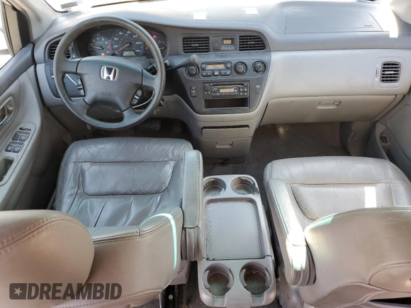 2004 Honda Odyssey EX-L with VIN 5FNRL18994B117140, listed as a Copart auction lot 49677635 with 247,237 mi miles and Salvage Title. Bid and sale history available at DreamBid. Image 8.
