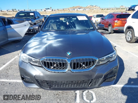 2022 BMW 3 Series 330i xDrive with VIN 3MW5R7J06N8C42529, listed as a IAAI auction lot 41272483 with 45,087 mi miles. Bid and sale history available at carsss.com. Image 12.
