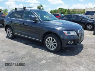 2014 Audi Q5 Premium Plus z VIN WA1LFAFP4EA026327, wystawiony jako IAAI lot #42558108 z przebiegiem 118 702 mil mil oraz . Historia ofert i sprzedaży dostępna na DreamBid. Obrazek 1.
