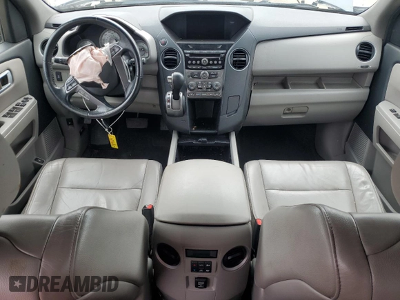 2012 Honda Pilot EX-L with VIN 5FNYF3H58CB013474, listed as a Copart auction lot 47058205 with 142,766 mi miles and Salvage Title. Bid and sale history available at carsss.com. Image 8.