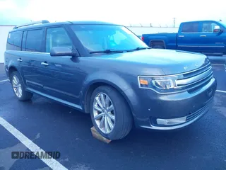 2018 Ford Flex Limited EcoBoost with VIN 2FMHK6DT8JBA21002, listed as a IAAI auction lot 41049325 with 86,875 mi miles. Bid and sale history available at carsss.com. Image 1.