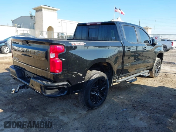 2021 Chevrolet Silverado 1500 LT Trail Boss with VIN 3GCPYFEL2MG372535, listed as a IAAI auction lot 41646737 with 87,536 mi miles and . Bid and sale history available at DreamBid. Image 4.