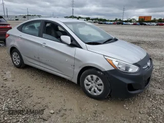 2016 Hyundai Accent SE z VIN KMHCT4AE7GU106949, wystawiony jako Copart lot #57749325 z przebiegiem Nie podano mil oraz Szkoda całkowita • Salvage title. Historia ofert i sprzedaży dostępna na DreamBid. Obrazek 4.