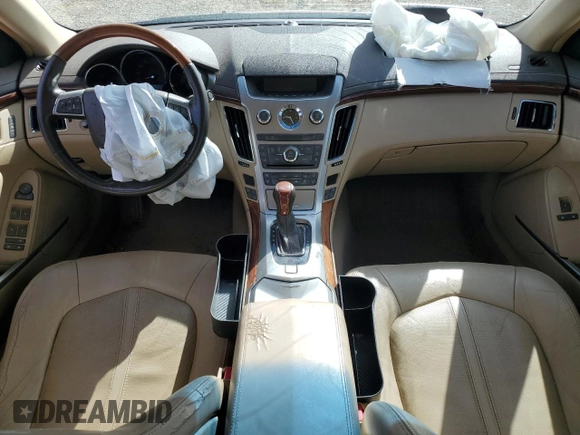 2010 Cadillac CTS Luxury with VIN 1G6DE5EG6A0130701, listed as a Copart auction lot 49847435 with Not Provided miles and Salvage Title. Bid and sale history available at carsss.com. Image 8.